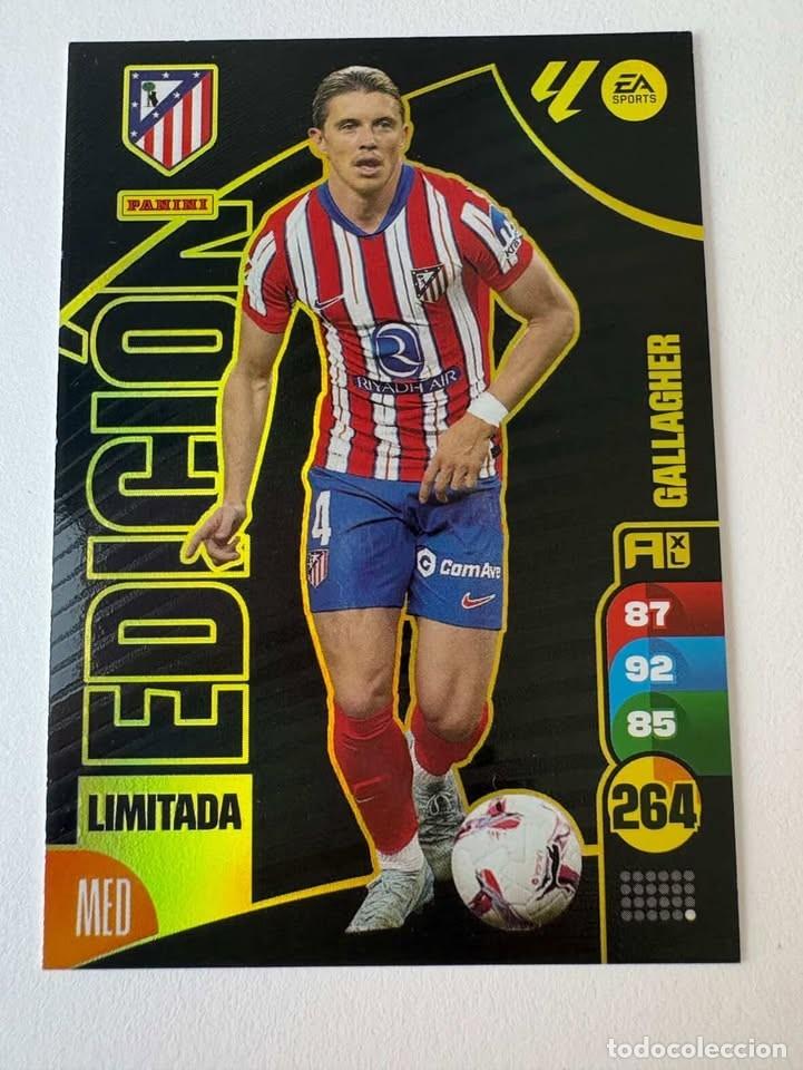 Coleccionismo deportivo: Gallagher Atl&eacute;tico de Madrid Edici&oacute;n Limitada Adrenalyn 2024-25