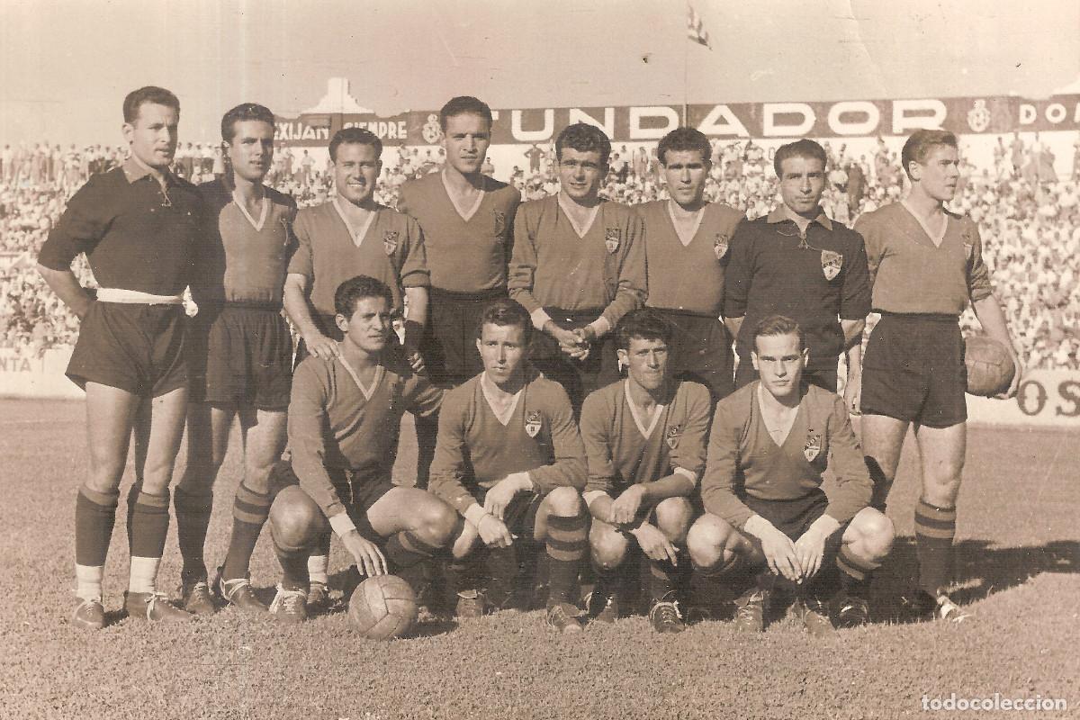 Coleccionismo deportivo: FOTO POSTAL UD ESPA&Ntilde;A T&Aacute;NGER 1954/55