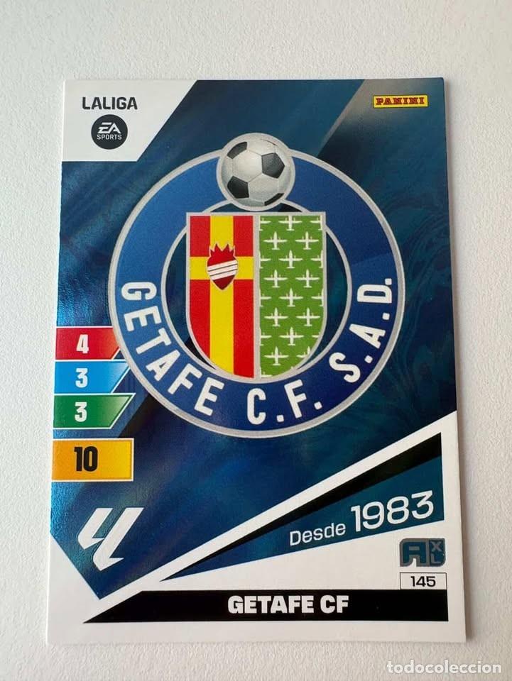 Coleccionismo deportivo: Escudo Getafe 145 Adrenalyn 2023-24