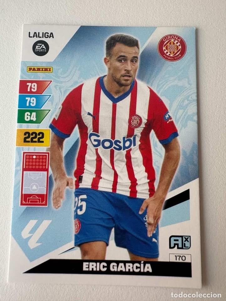 Coleccionismo deportivo: Eric Garc&iacute;a Girona 170 Adrenalyn 2023-24