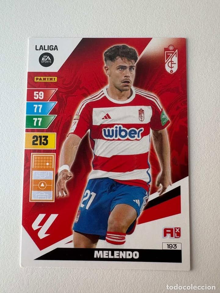 Coleccionismo deportivo: Melendo Granada 193 Adrenalyn 2023-24