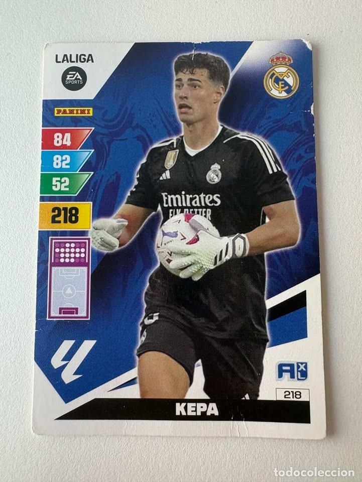 Coleccionismo deportivo: Kepa Real Madrid 218 Adrenalyn 2023-24