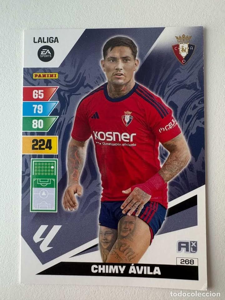 Coleccionismo deportivo: Chimy &Aacute;vila Osasuna 268 Adrenalyn 2023-24