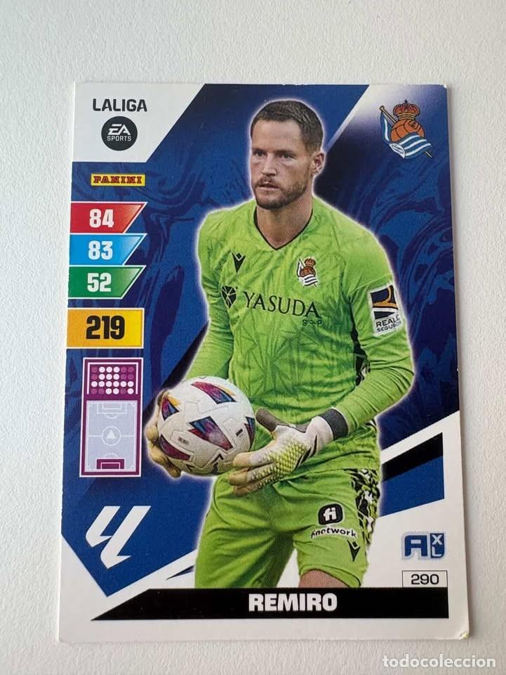 Coleccionismo deportivo: Remiro Real Sociedad 290 Adrenalyn 2023-24