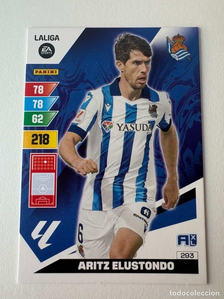 Coleccionismo deportivo: Aritz Elustondo Real Sociedad 293 Adrenalyn 2023-24