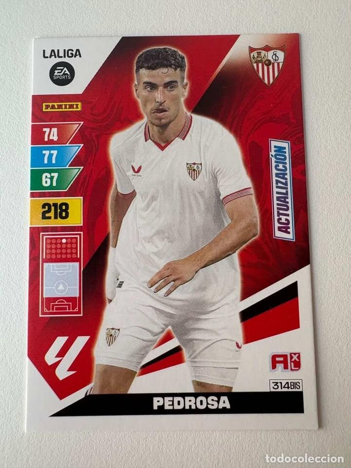 Coleccionismo deportivo: Pedrosa Actualizaci&oacute;n Sevilla 314bis Adrenalyn 2023-24