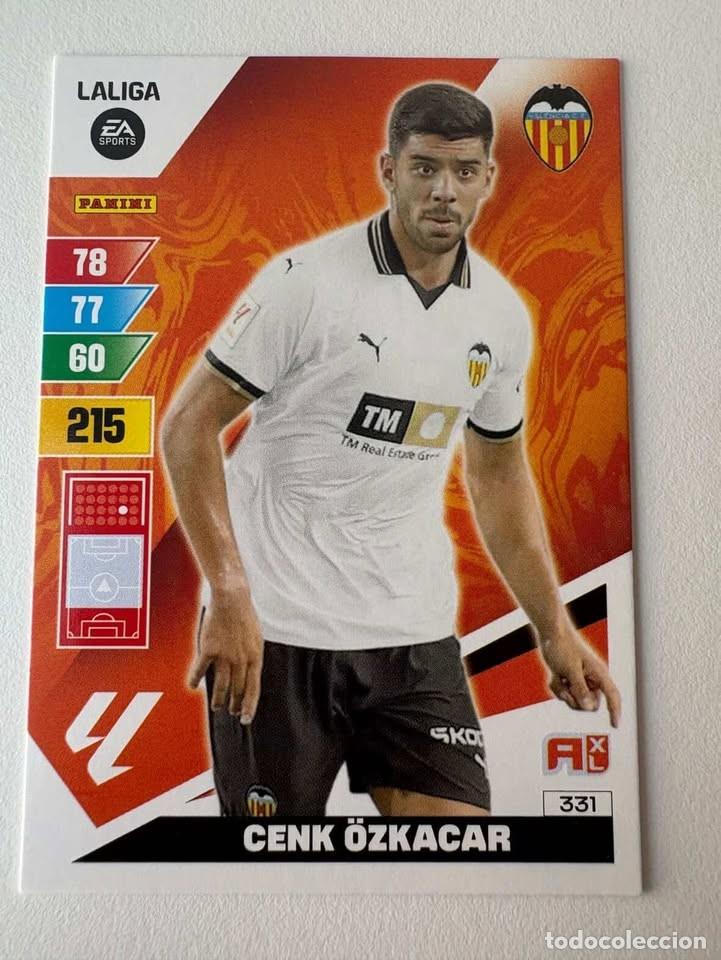 Coleccionismo deportivo: Cenk &Ouml;zkacar Valencia 331 Adrenalyn 2023-24