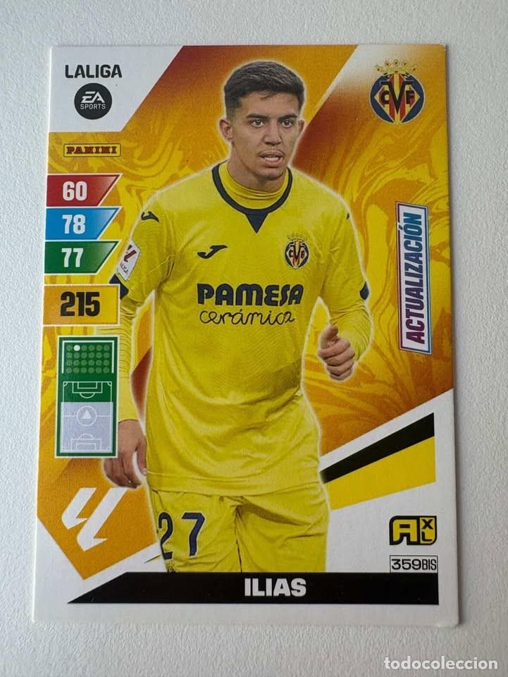 Coleccionismo deportivo: Ilias Actualizaci&oacute;n Villareal 359bis Adrenalyn 2023-24