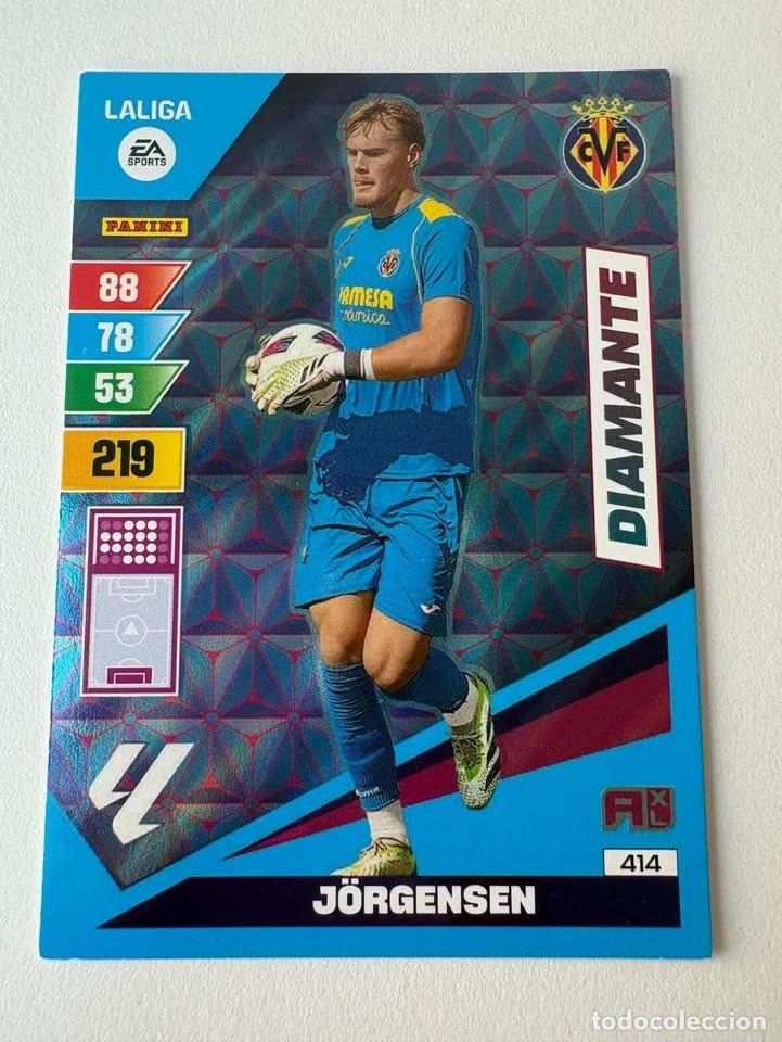 Coleccionismo deportivo: J&ouml;rgensen Villareal Diamante 414 Adrenalyn 2023-24