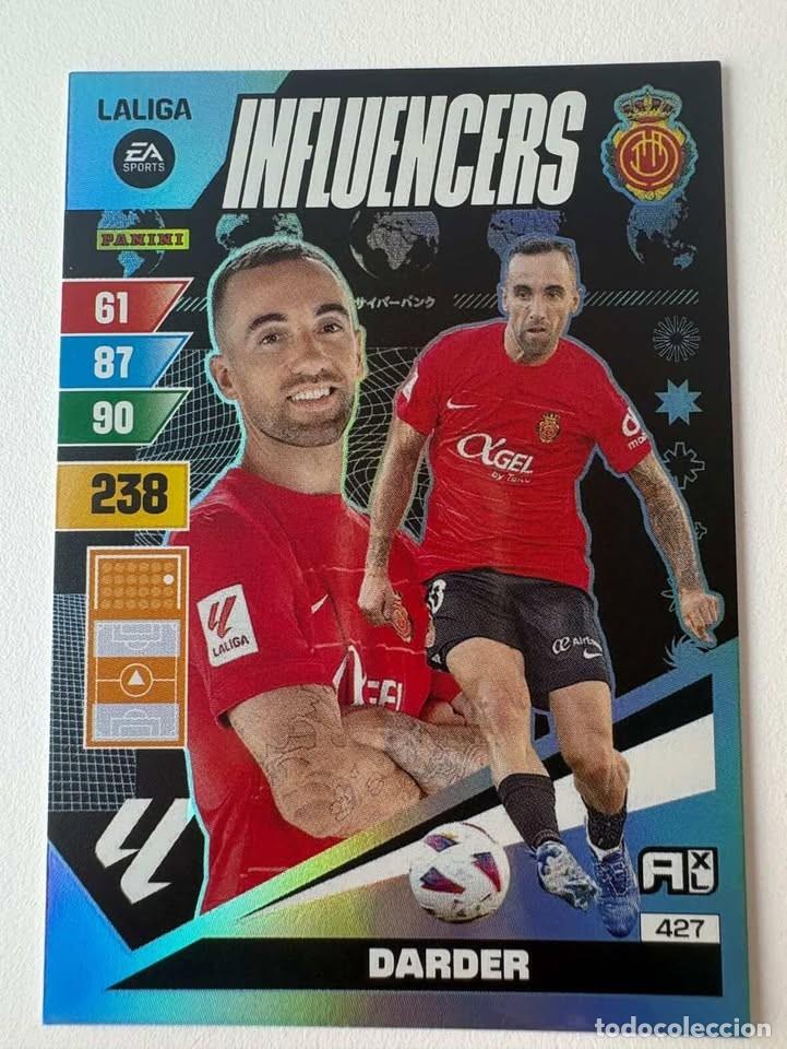 Coleccionismo deportivo: Darder Mallorca Influencers 427 Adrenalyn 2023-24