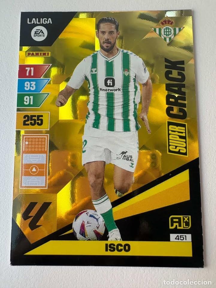 Coleccionismo deportivo: Isco Betis Super Crack 451 Adrenalyn 2023-24