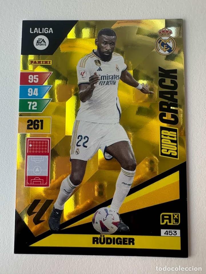 Coleccionismo deportivo: R&uuml;diger Real Madrid 453 Adrenalyn 2023-24
