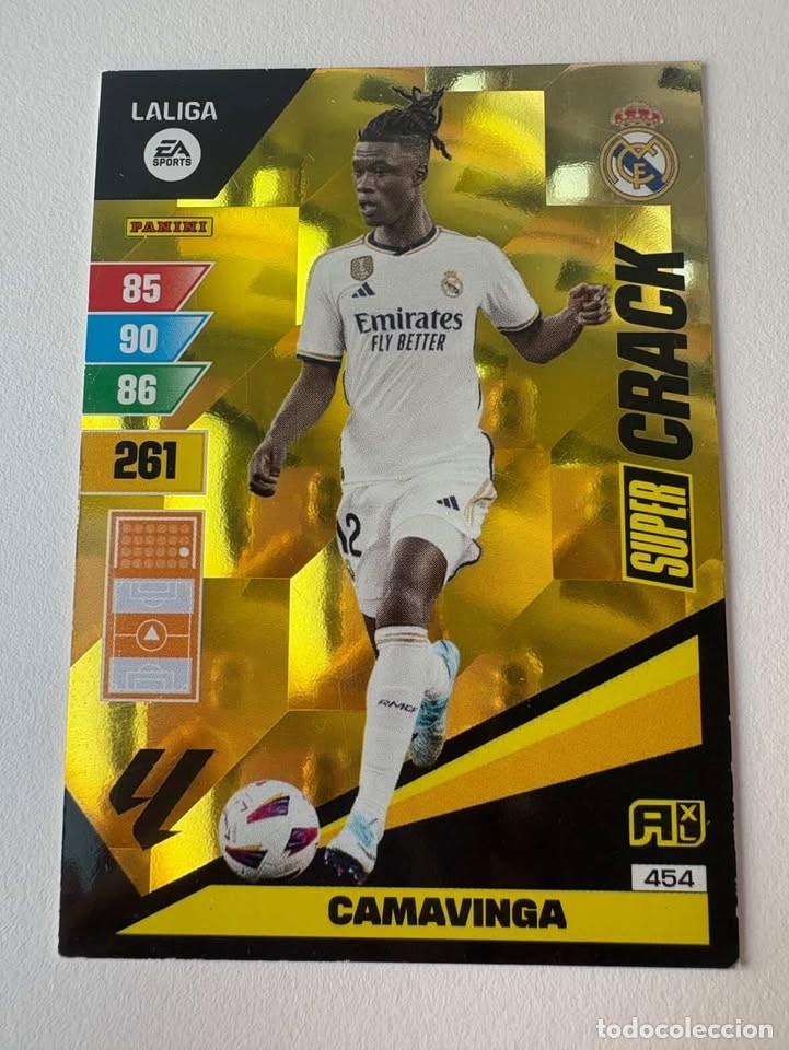 Sports collectibles: Camavinga Real Madrid 454 Adrenalyn 2023-24