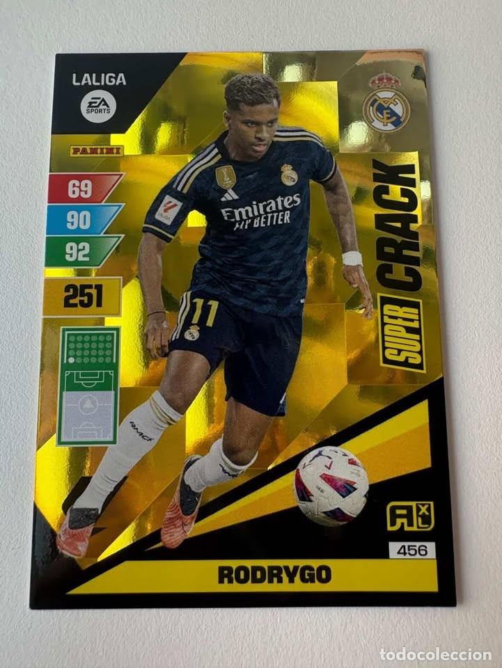 Sports collectibles: Rodrygo Real Madrid 456 Adrenalyn 2023-24
