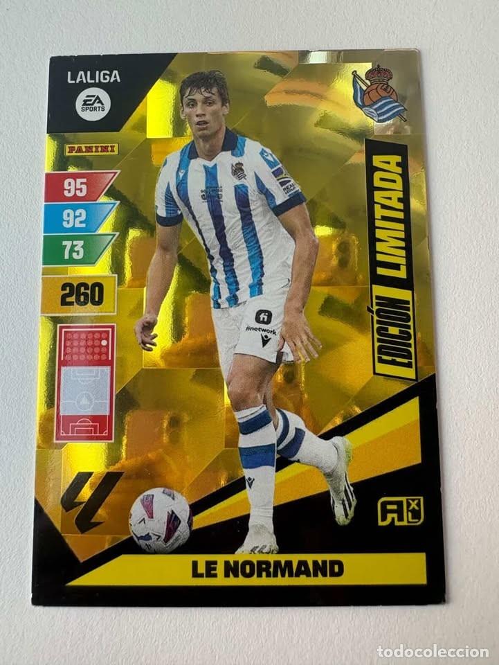 Coleccionismo deportivo: Le Normand Real Sociedad Edici&oacute;n Limitada Adrenalyn 2023-24