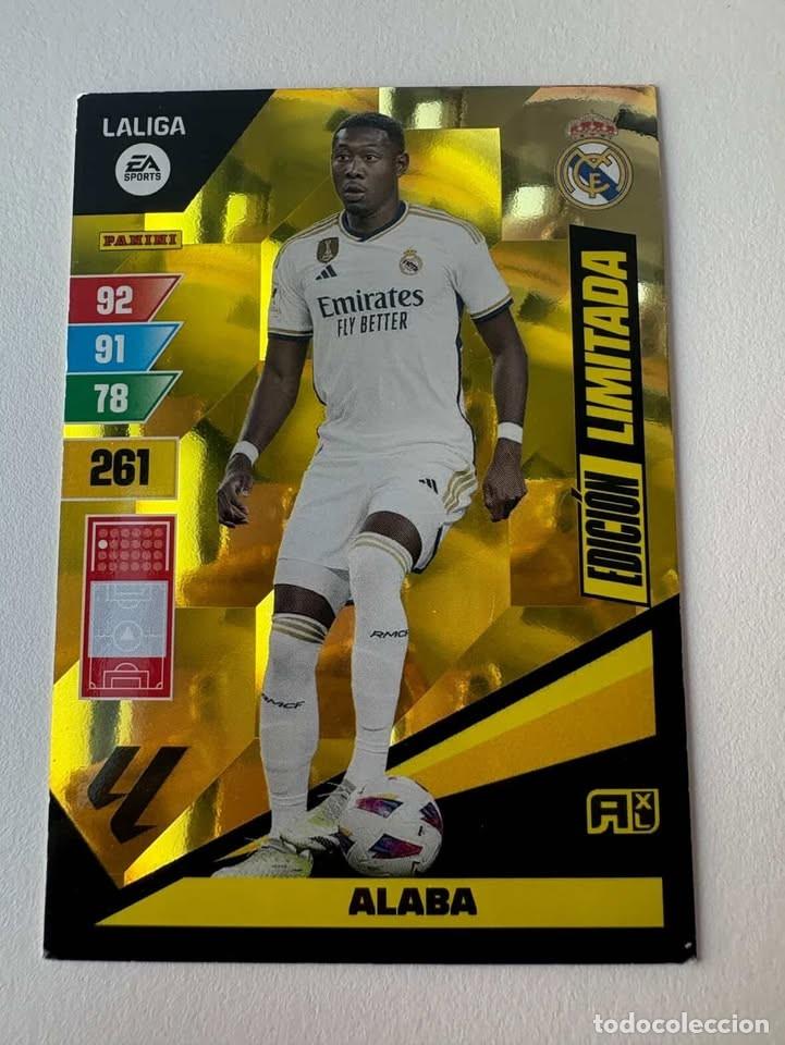 Sports collectibles: Alaba Real Madrid Edici&oacute;n Limitada Adrenalyn 2023-24