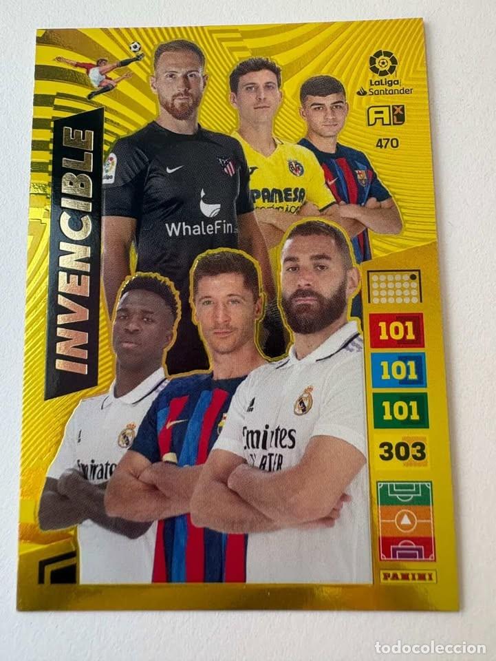 Coleccionismo deportivo: Card Invencible 470 Adrenalyn 2022-23