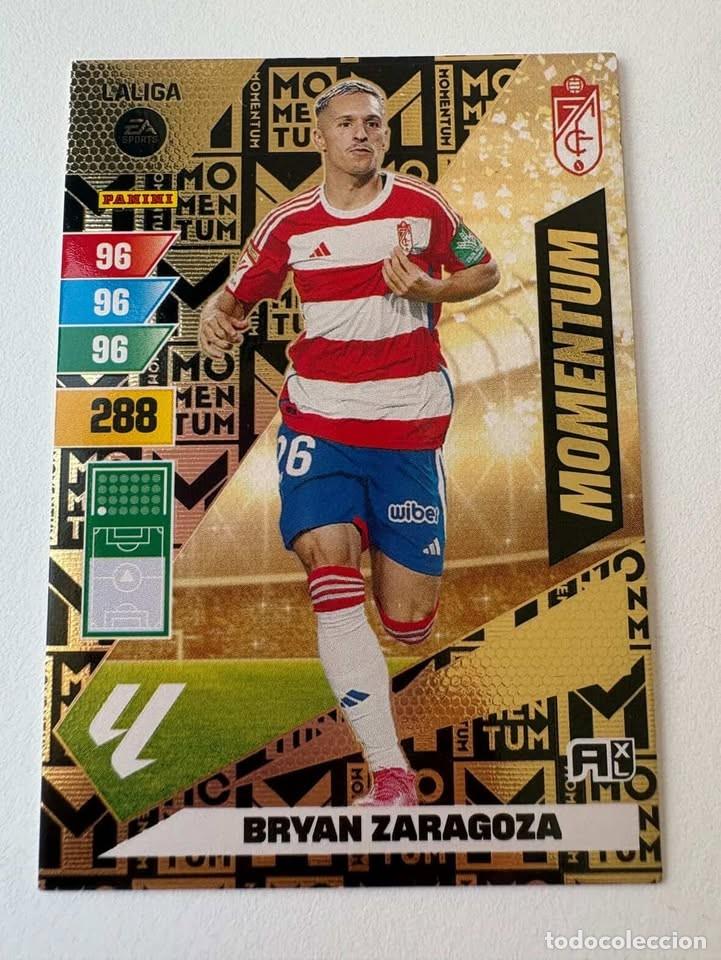 Coleccionismo deportivo: Bryan Zaragoza Granada Momentum Adrenalyn 2023-24