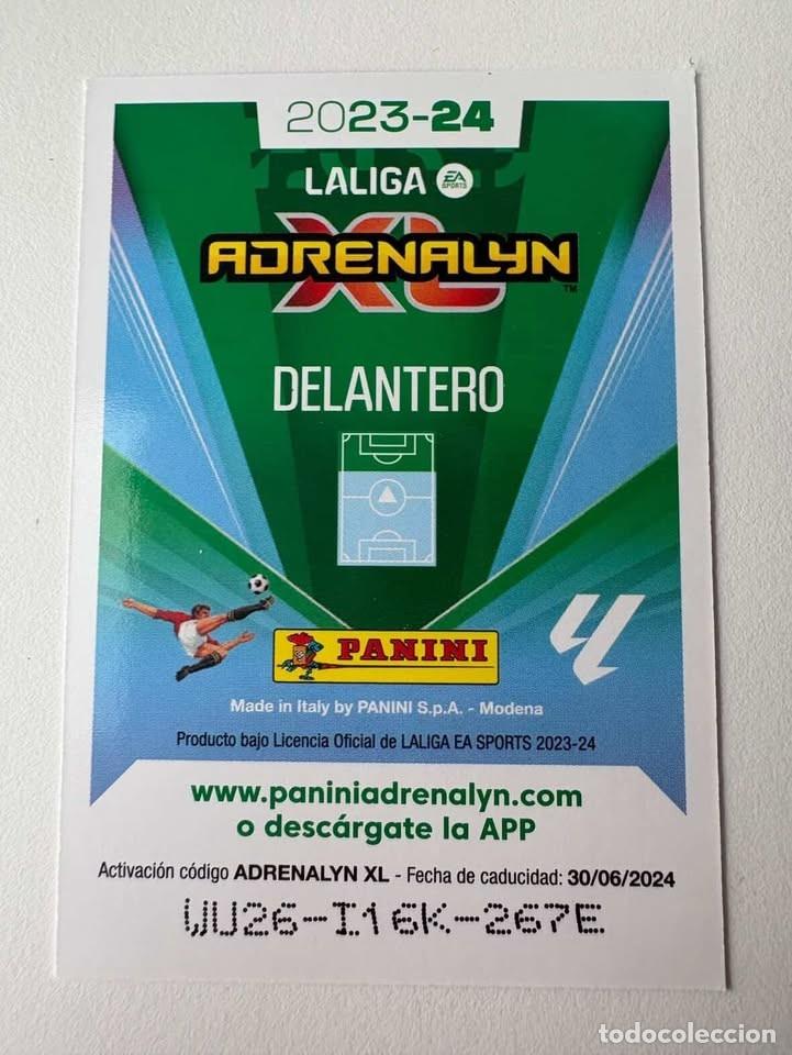 Coleccionismo deportivo: Lewandowski Bar&ccedil;a 89 Adrenalyn 2023-24 - Foto 2