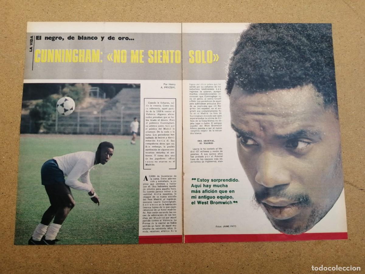 Coleccionismo deportivo: REPORTAJE. LAURIE CUNNINGHAM, FICHAJE DEL REAL MADRID