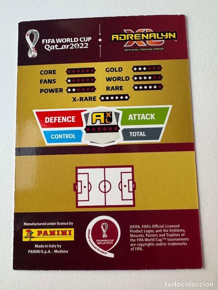 Collectionnisme sportif: Escudo Uruguay Team Crest 275 Adrenalyn Mundial Qatar 2022