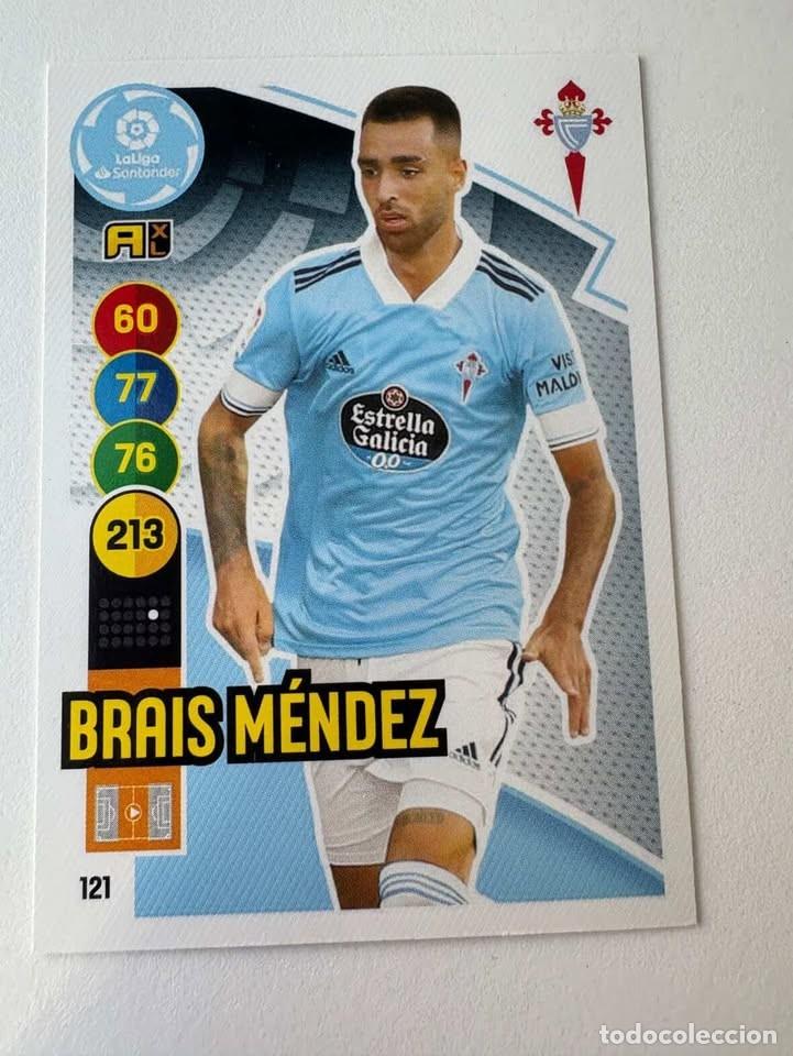 Coleccionismo deportivo: Brais M&eacute;ndez Celta 121 Adrenalyn 2020-21