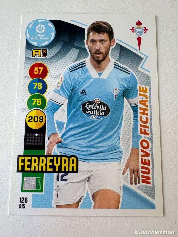 Coleccionismo deportivo: Ferreyra Nuevo Fichaje Celta 126bis Adrenalyn 2020-21