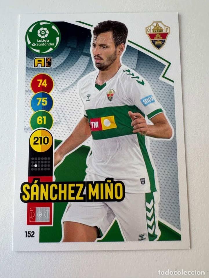 Coleccionismo deportivo: S&aacute;nchez Mi&ntilde;o Elche 152 Adrenalyn 2020-21