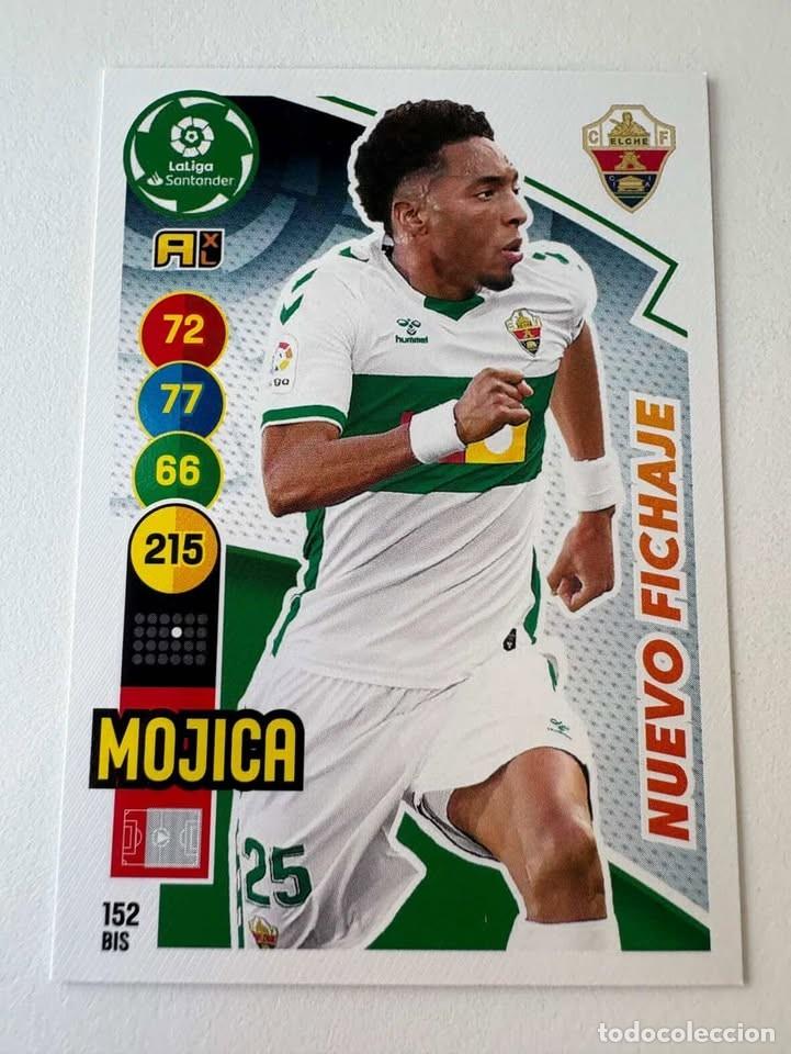Coleccionismo deportivo: Mojica Nuevo Fichaje Elche 152bis Adrenalyn 2020-21
