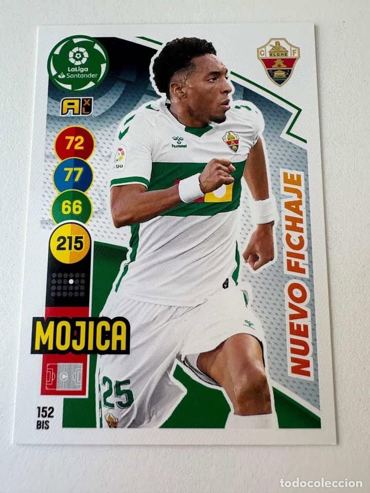 Coleccionismo deportivo: Mojica Nuevo Fichaje Elche 152bis Adrenalyn 2020-21
