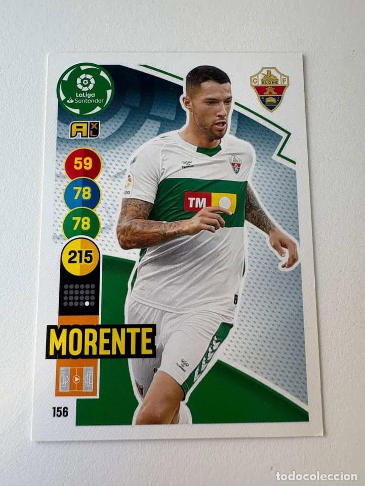 Coleccionismo deportivo: Morente Elche 156 Adrenalyn 2020-21
