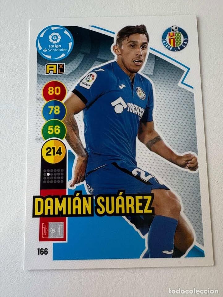 Coleccionismo deportivo: Dami&aacute;n Su&aacute;rez Getafe 166 Adrenalyn 2020-21