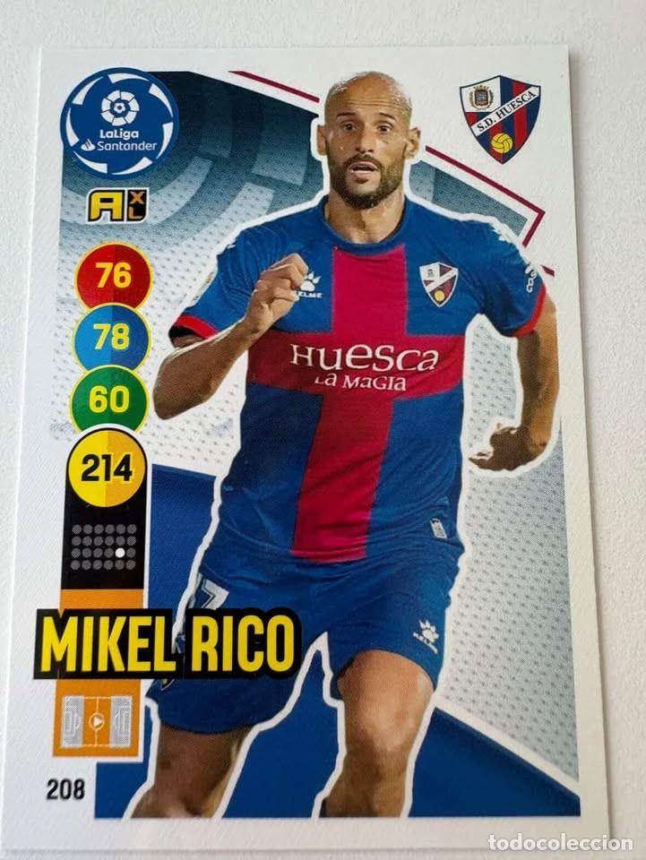 Coleccionismo deportivo: Mikel Rico Huesca 208 Adrenalyn 2020-21