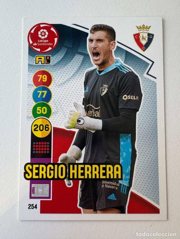 Sammelleidenschaft Sport: Sergio Herrera Osasuna 254 Adrenalyn 2020-21