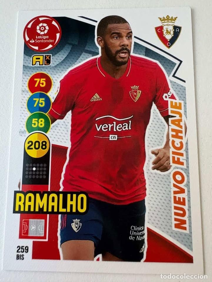 Sammelleidenschaft Sport: Ramalho Nuevo Fichaje Osasuna 259bis Adrenalyn 2020-21