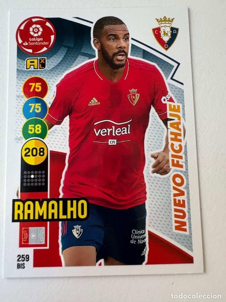 Sammelleidenschaft Sport: Ramalho Nuevo Fichaje Osasuna 259bis Adrenalyn 2020-21