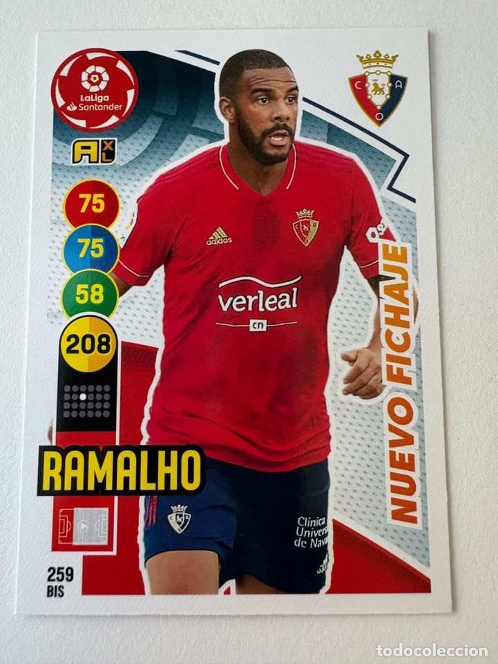 Sammelleidenschaft Sport: Ramalho Nuevo Fichaje Osasuna 259bis Adrenalyn 2020-21