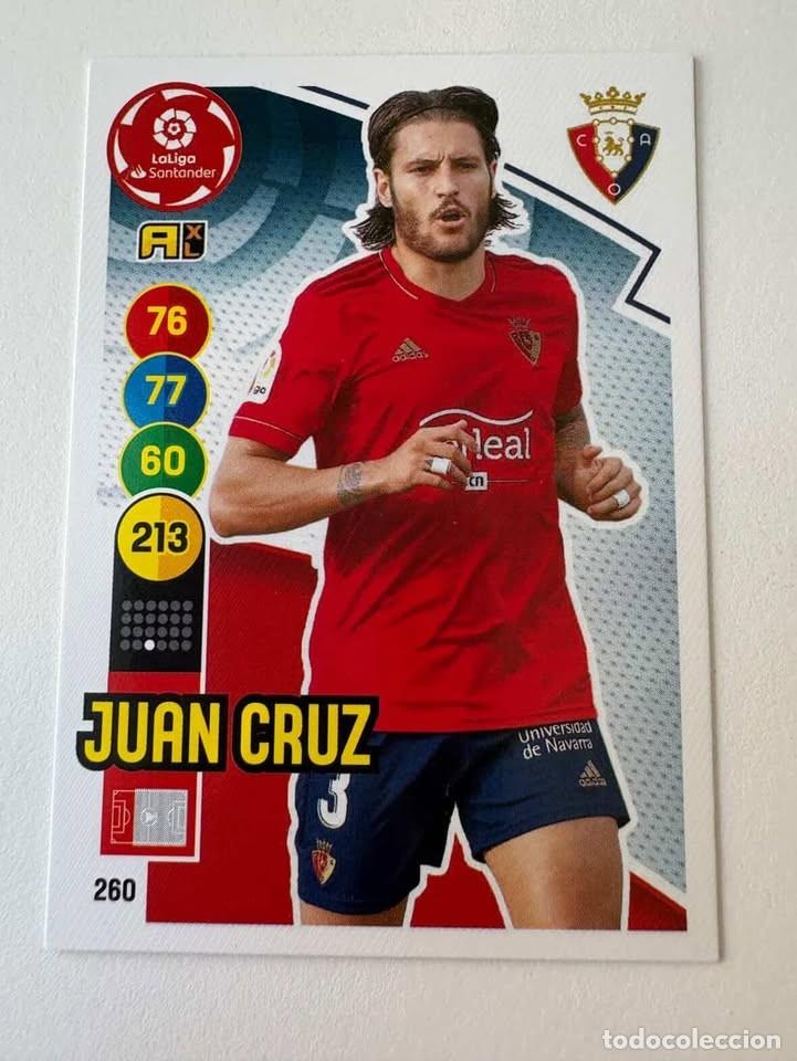 Sammelleidenschaft Sport: Juan Cruz Osasuna 260 Adrenalyn 2020-21