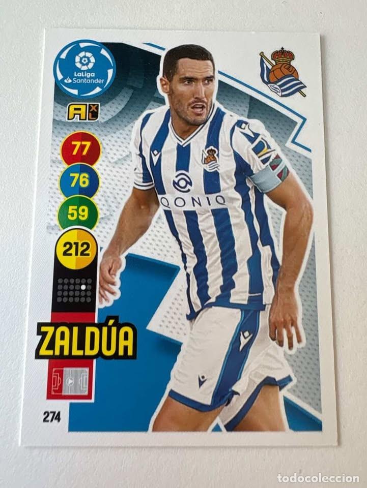 Sammelleidenschaft Sport: Zald&uacute;a Real Sociedad 274 Adrenalyn 2020-21