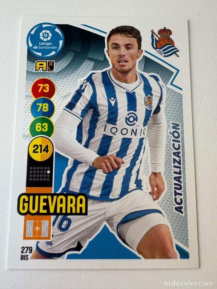 Sammelleidenschaft Sport: Guevara Actualizaci&oacute;n Real Sociedad 279bis Adrenalyn 2020-21