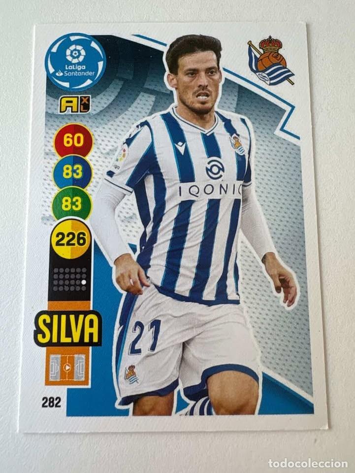 Sammelleidenschaft Sport: Silva Real Sociedad 282 Adrenalyn 2020-21
