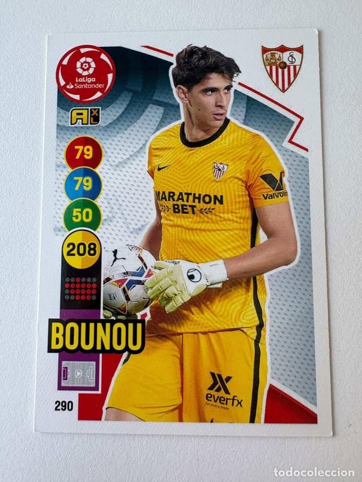 Coleccionismo deportivo: Bounou Sevilla 290 Adrenalyn 2020-21