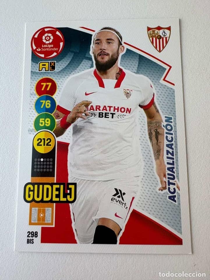 Coleccionismo deportivo: Gudelj Actualizaci&oacute;n Sevilla 298bis Adrenalyn 2020-21