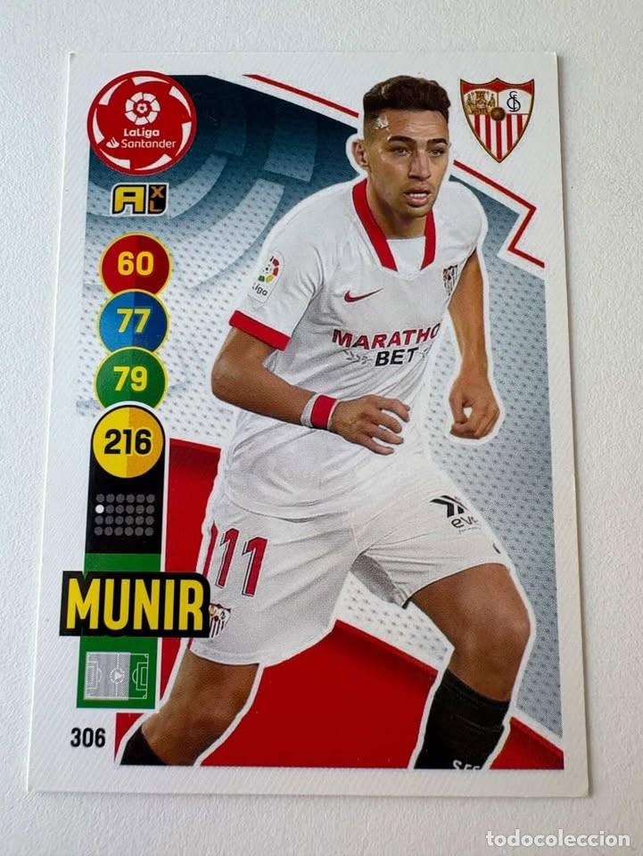 Coleccionismo deportivo: Munir Sevilla 306 Adrenalyn 2020-21