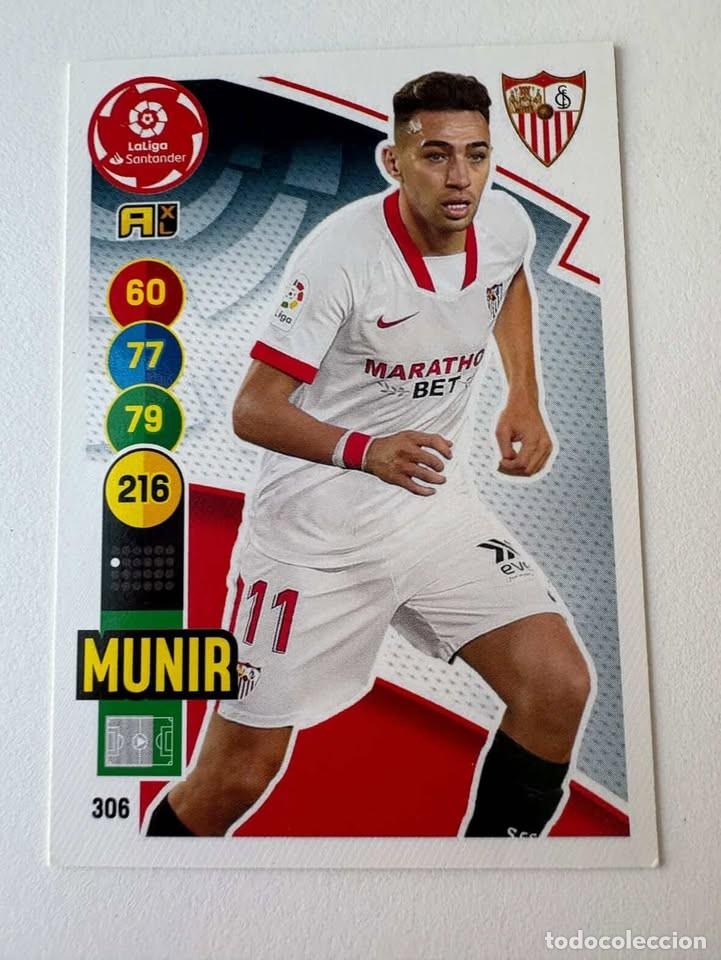 Coleccionismo deportivo: Munir Sevilla 306 Adrenalyn 2020-21