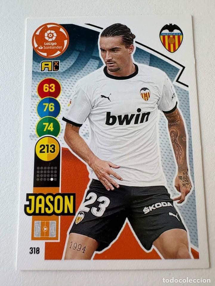 Coleccionismo deportivo: Jason Valencia 318 Adrenalyn 2020-21