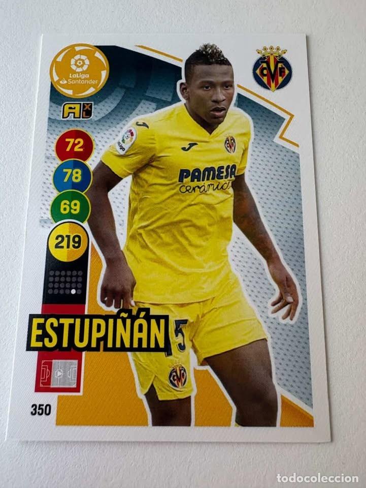 Coleccionismo deportivo: Estupi&ntilde;an Villareal 350 Adrenalyn 2020-21
