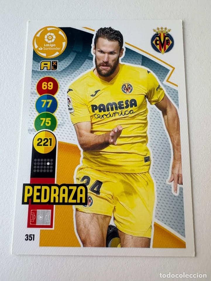 Coleccionismo deportivo: Pedraza Villareal 351 Adrenalyn 2020-21
