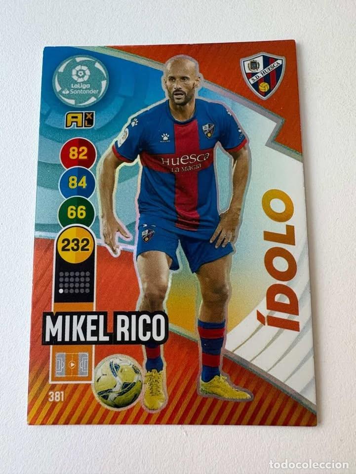 Coleccionismo deportivo: Mikel Rico Huesca &Iacute;dolo 381 Adrenalyn 2020-21