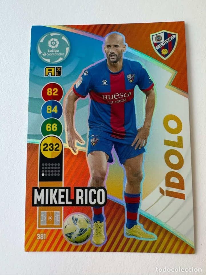 Coleccionismo deportivo: Mikel Rico Huesca &Iacute;dolo 381 Adrenalyn 2020-21
